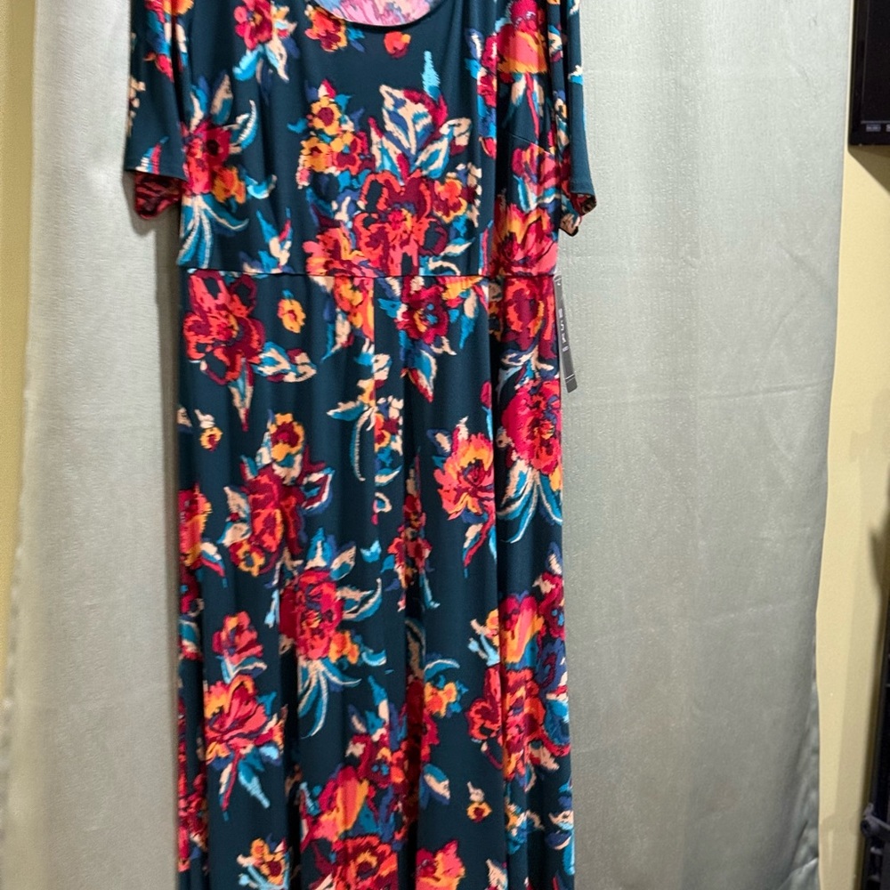 Floral Maxi Dress - Multicolor